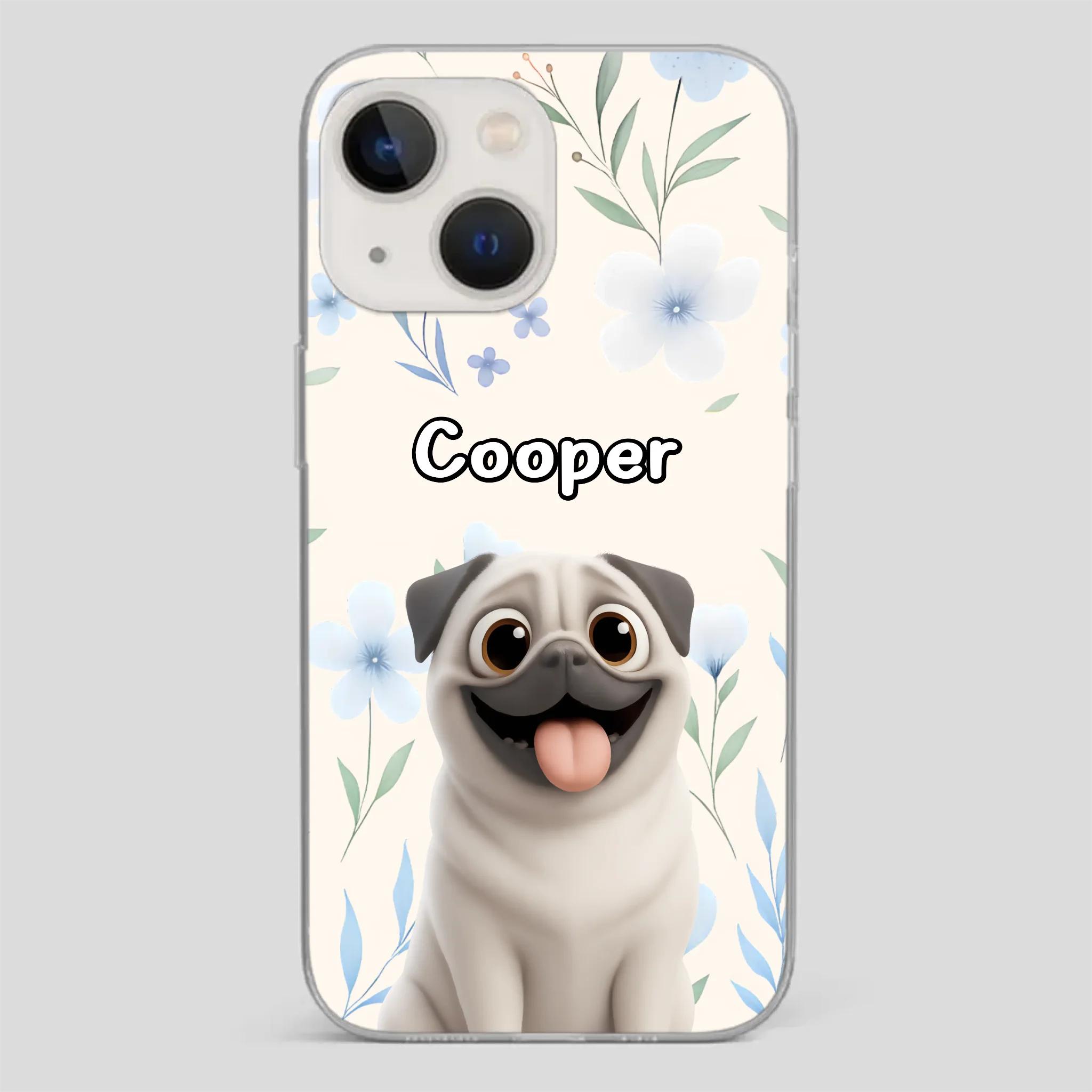 Custom Pug Phone Case – Where Style Meets Love | 89Prints
