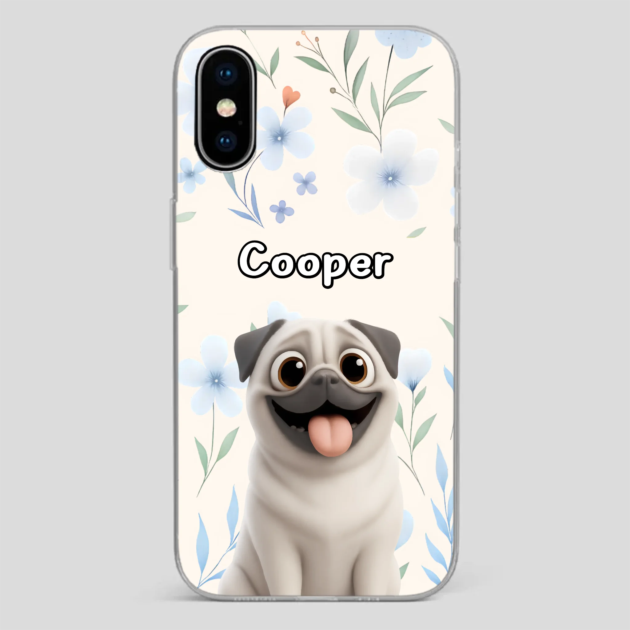 Custom Pug Phone Case – Where Style Meets Love | 89Prints