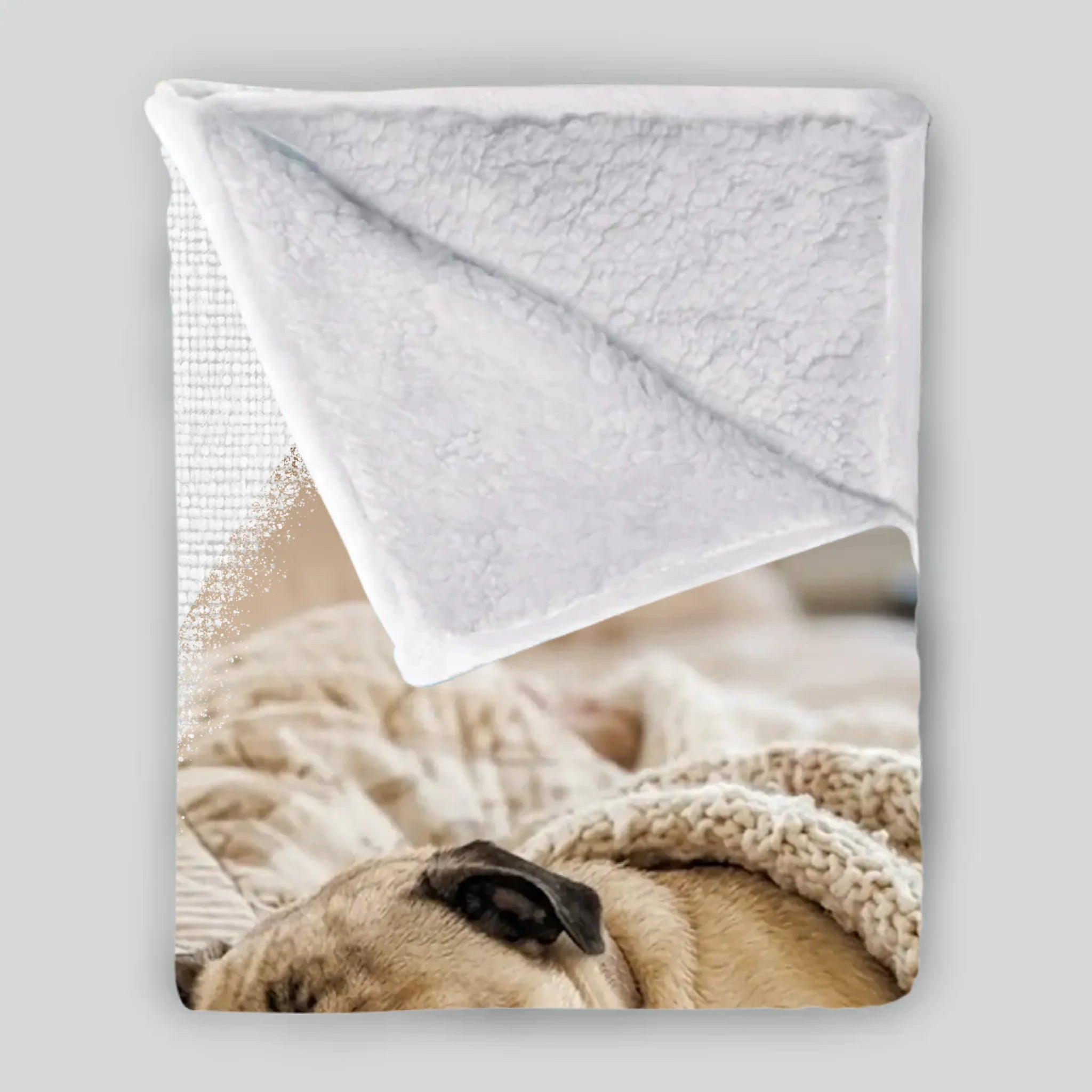 Personalized Pug Lover Blanket With Name - Thank You For Letting Me Be Part Of Your Life | 89Prints