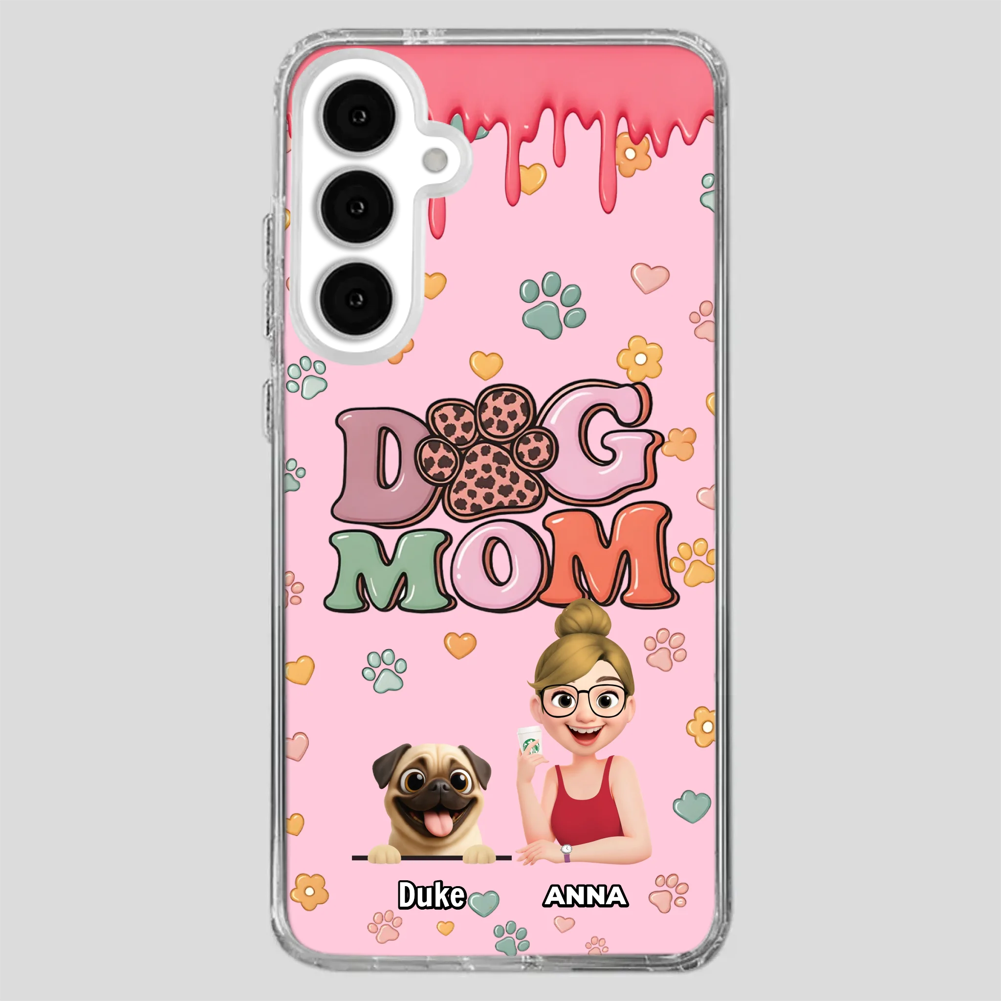 Custom Pug Phone Case – Lightweight, Durable, Fade-Resistant Design | 89Prints