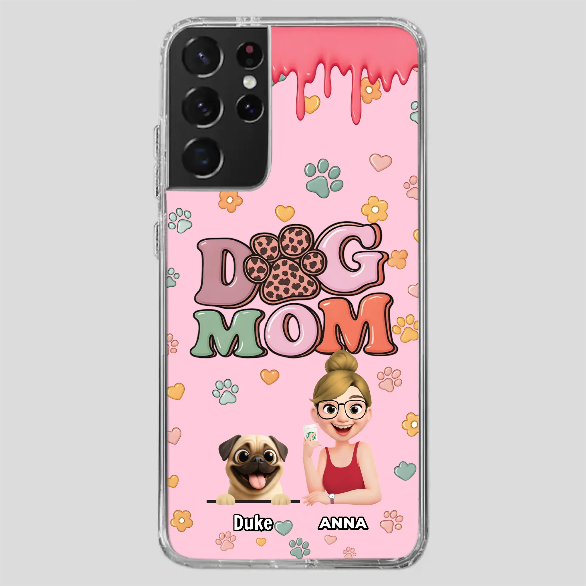 Custom Pug Phone Case – Lightweight, Durable, Fade-Resistant Design | 89Prints