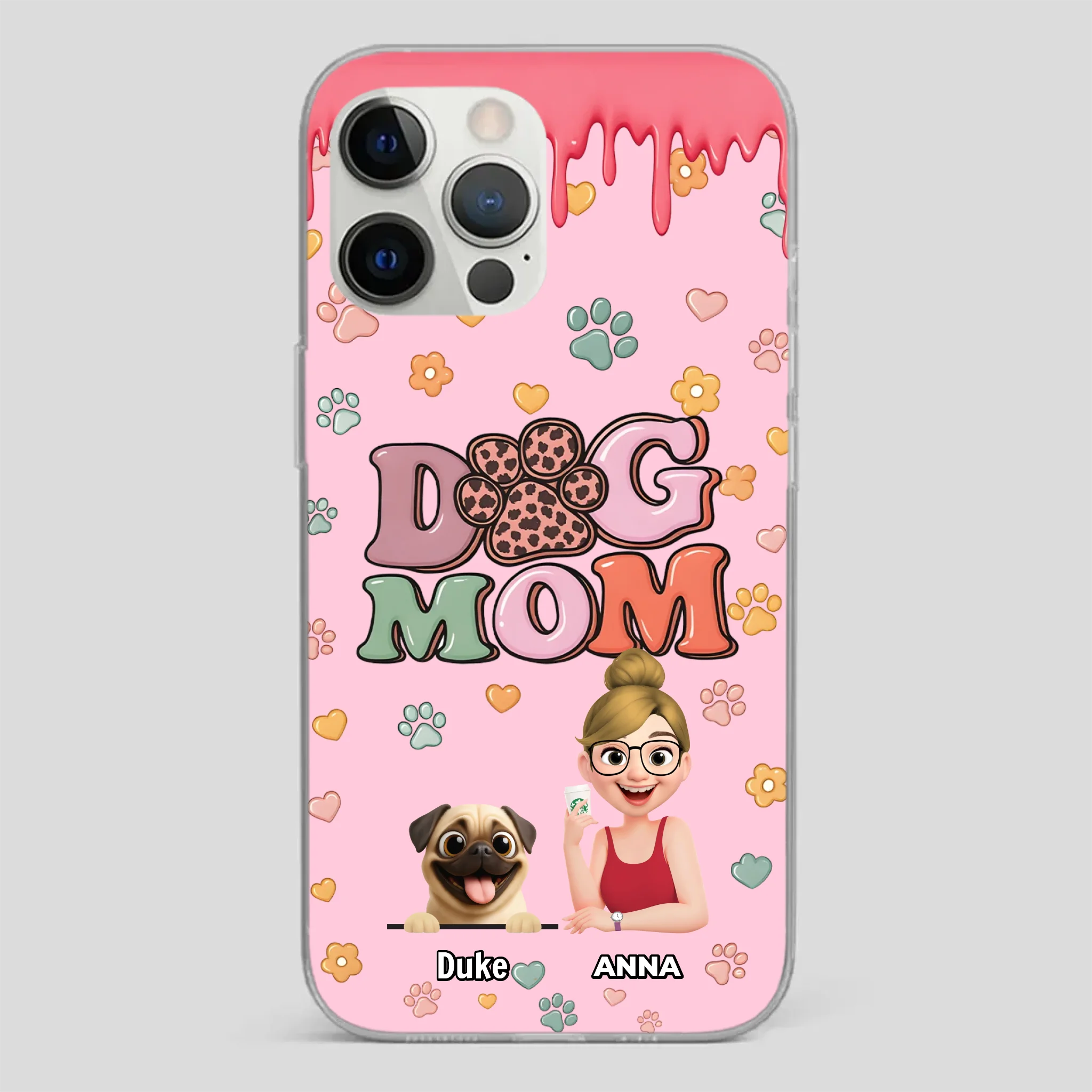 Custom Pug Phone Case – Lightweight, Durable, Fade-Resistant Design | 89Prints