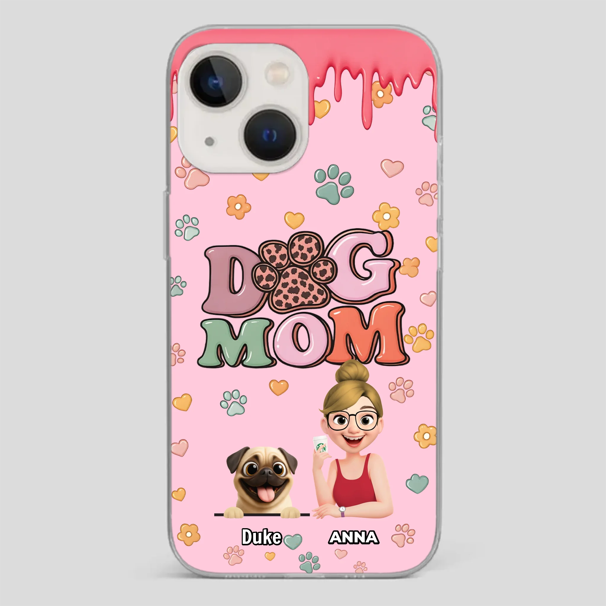 Custom Pug Phone Case – Lightweight, Durable, Fade-Resistant Design | 89Prints