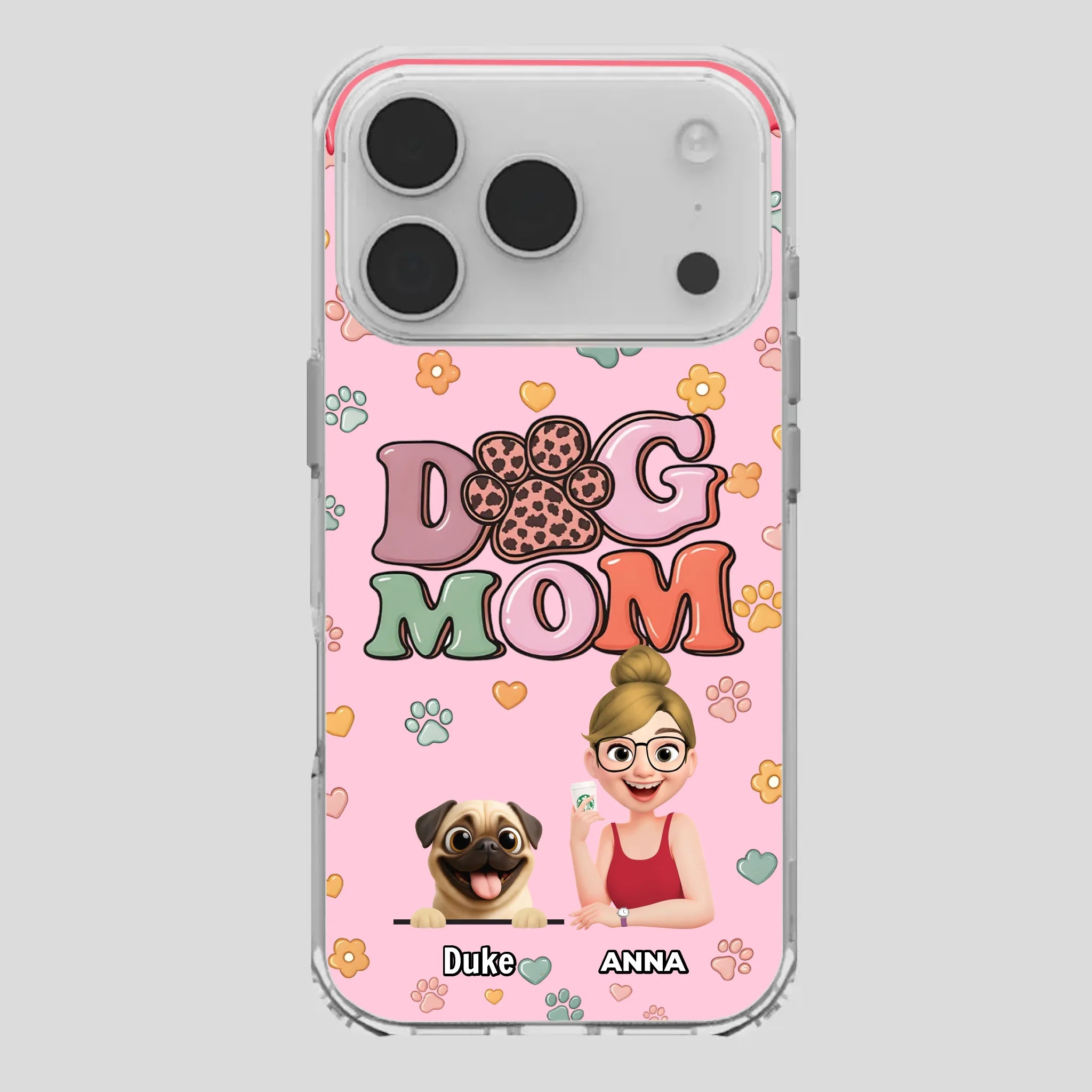 Custom Pug Phone Case – Lightweight, Durable, Fade-Resistant Design | 89Prints