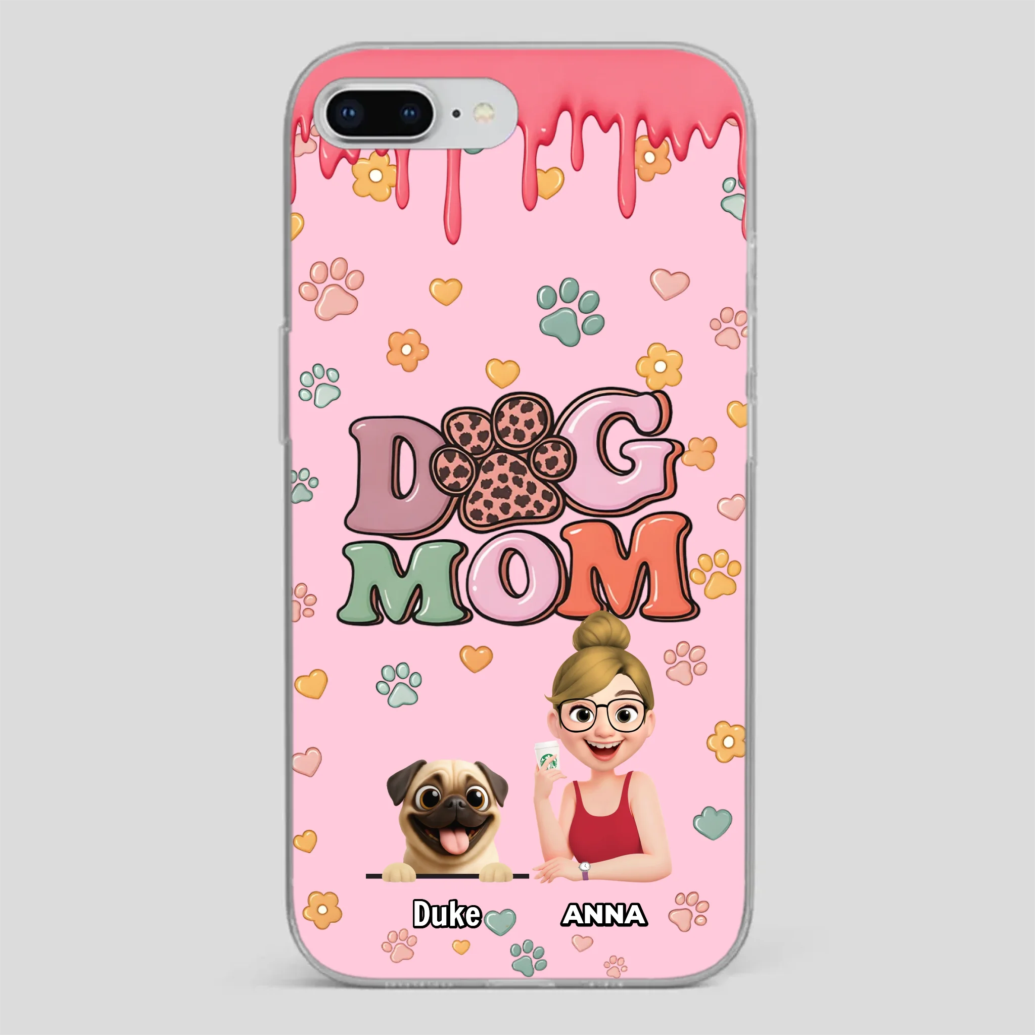 Custom Pug Phone Case – Lightweight, Durable, Fade-Resistant Design | 89Prints