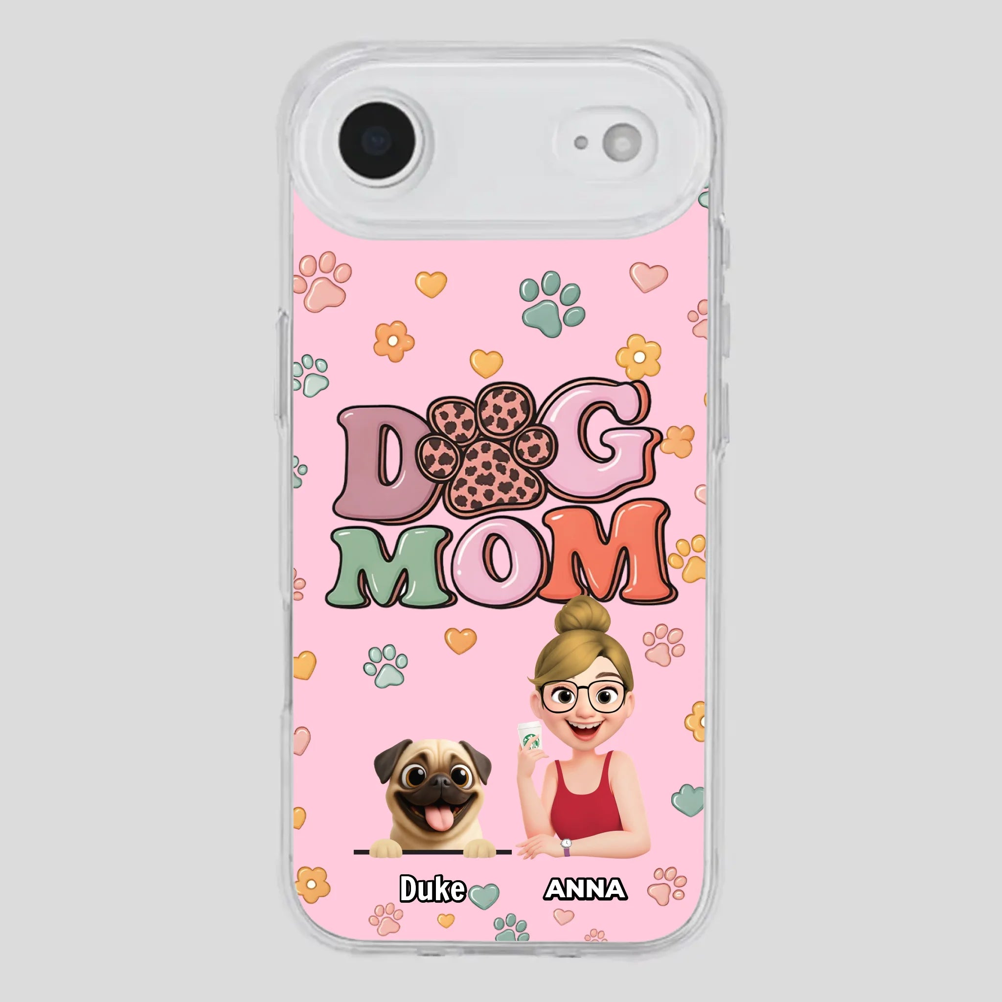 Custom Pug Phone Case – Lightweight, Durable, Fade-Resistant Design | 89Prints