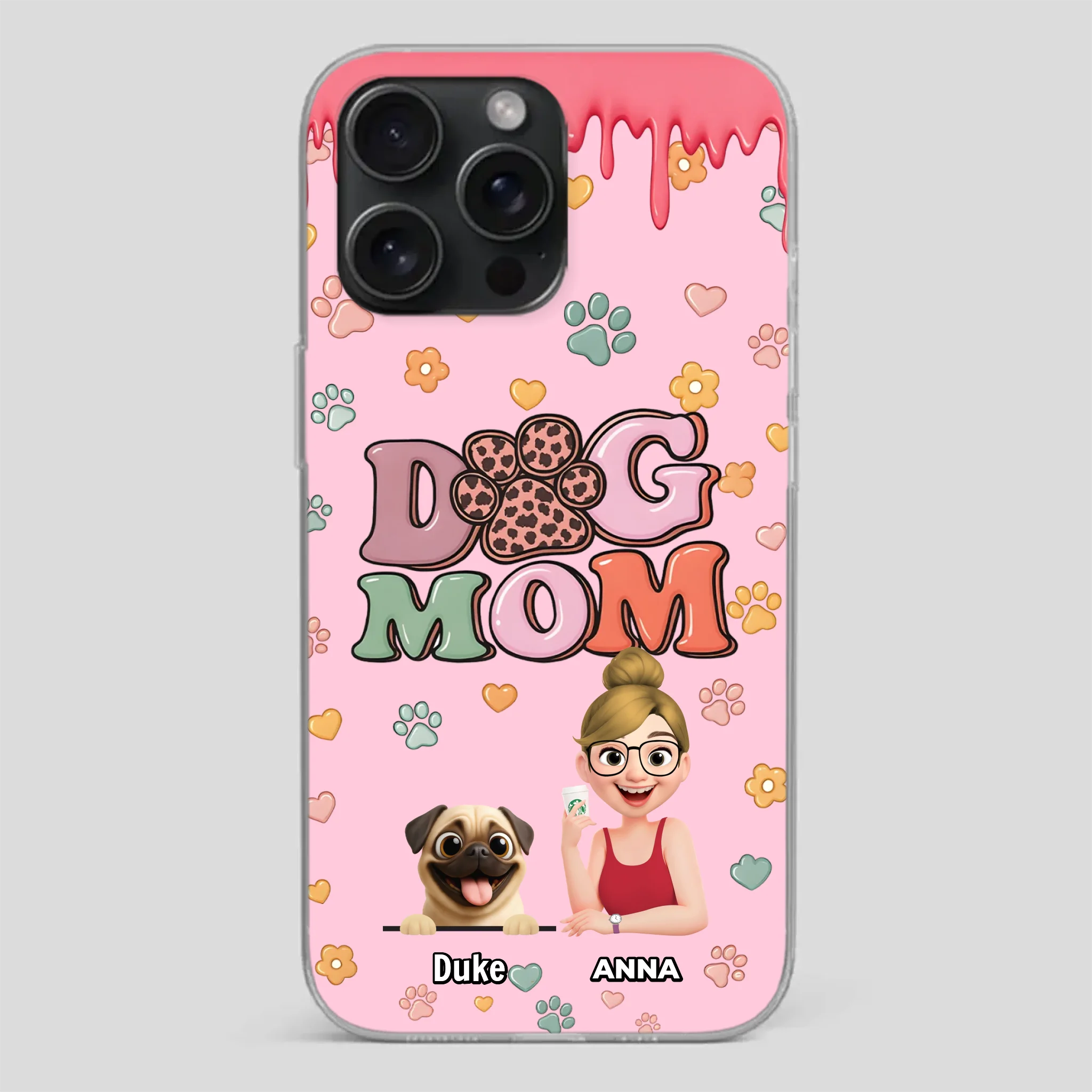 Custom Pug Phone Case – Lightweight, Durable, Fade-Resistant Design | 89Prints