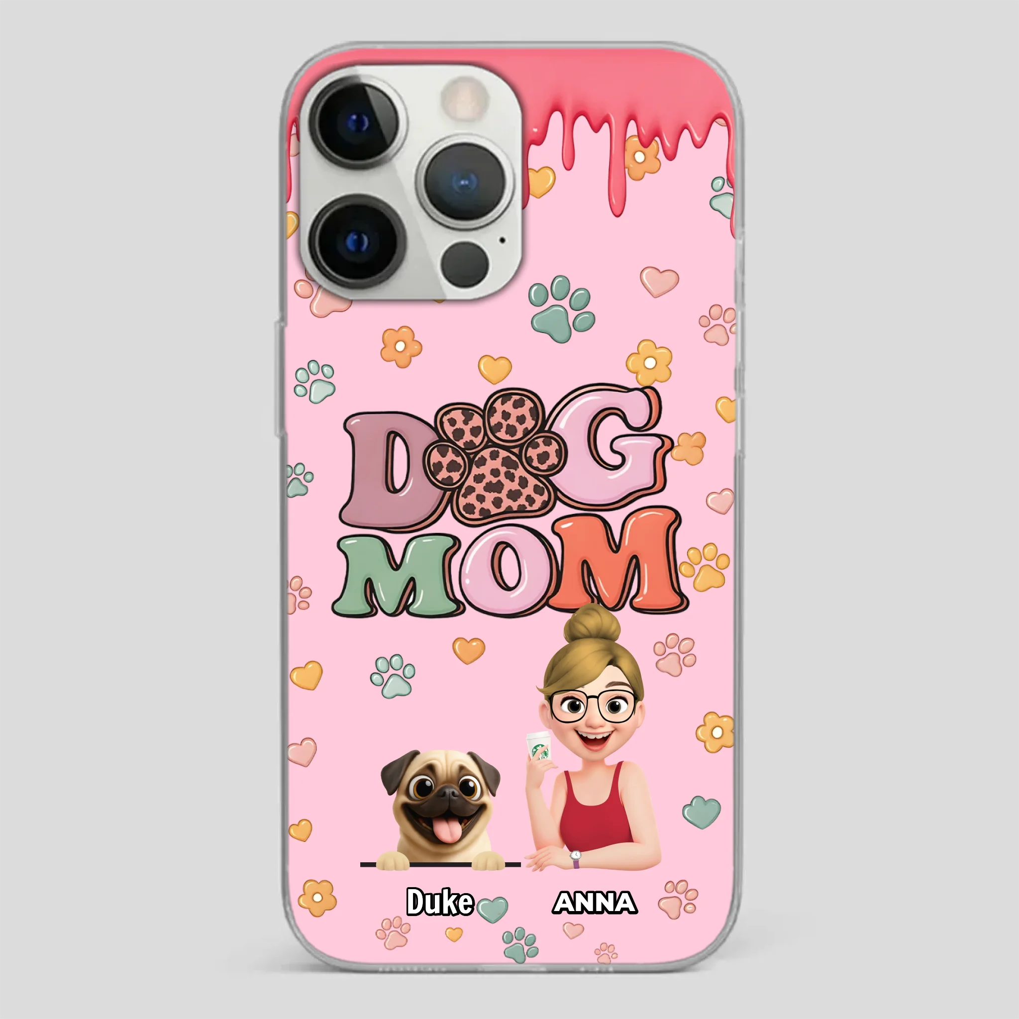Custom Pug Phone Case – Lightweight, Durable, Fade-Resistant Design | 89Prints