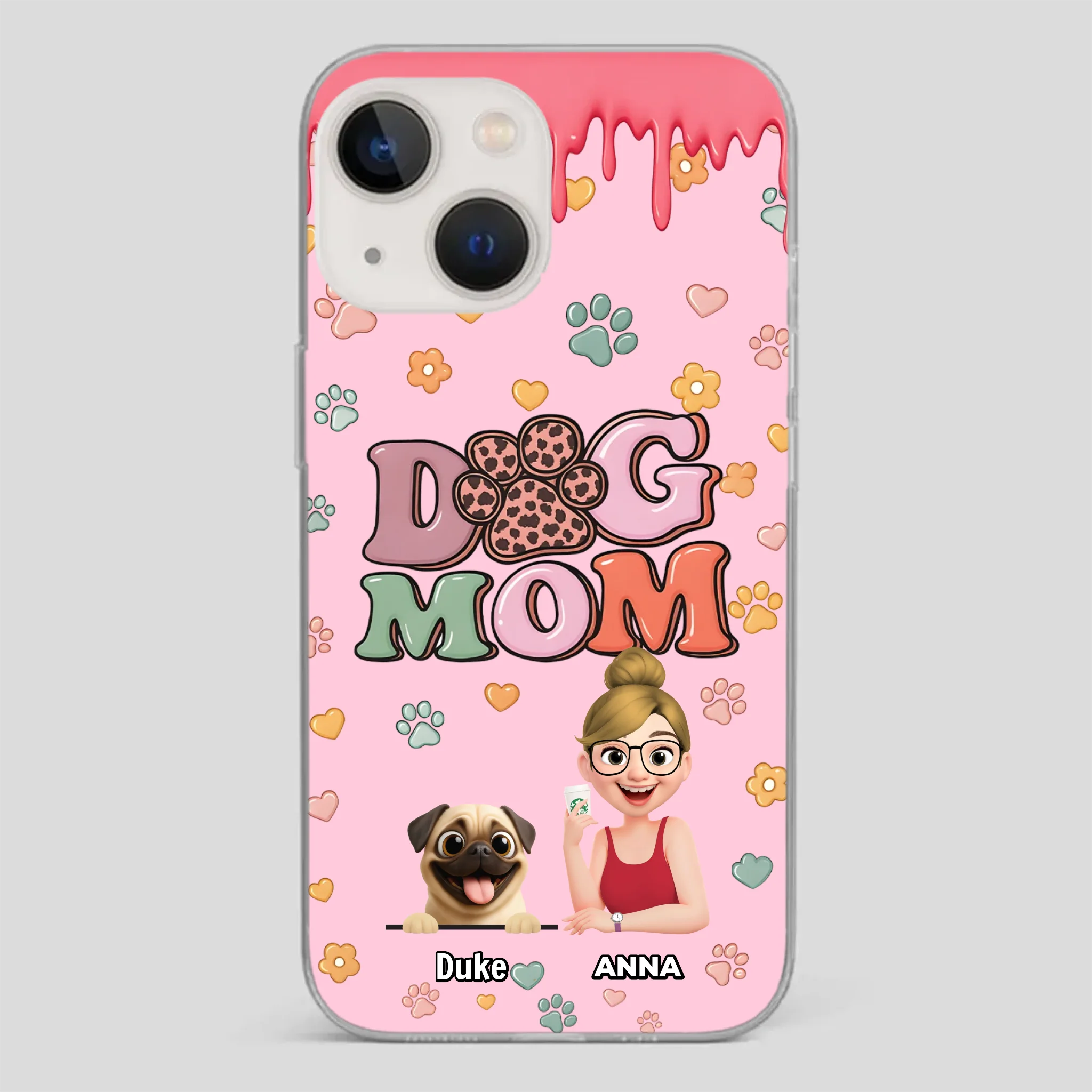 Custom Pug Phone Case – Lightweight, Durable, Fade-Resistant Design | 89Prints