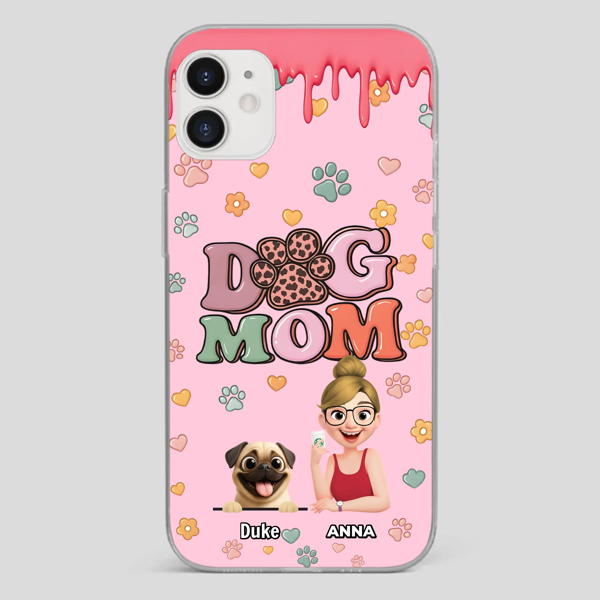Custom Pug Phone Case – Lightweight, Durable, Fade-Resistant Design | 89Prints