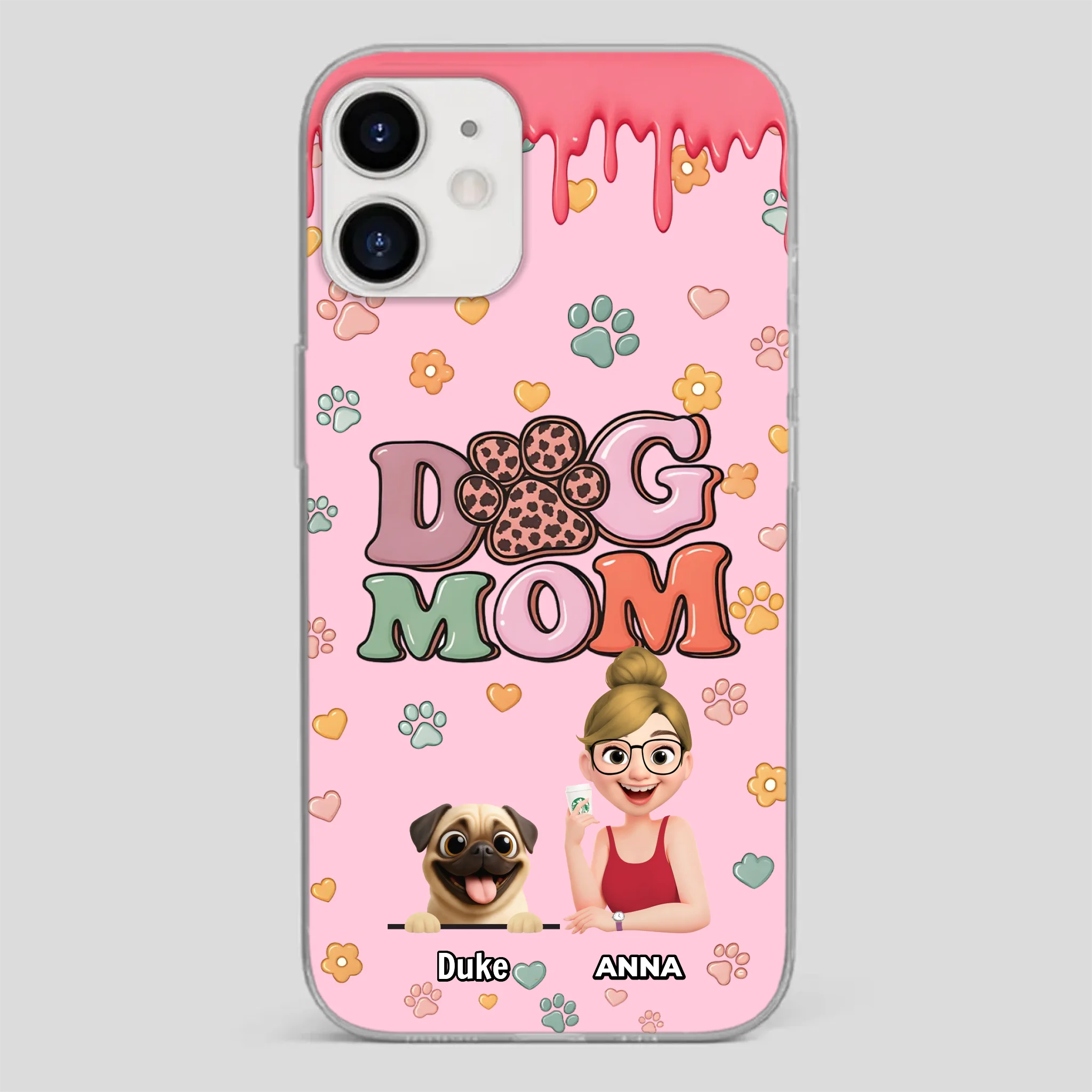 Custom Pug Phone Case – Lightweight, Durable, Fade-Resistant Design | 89Prints
