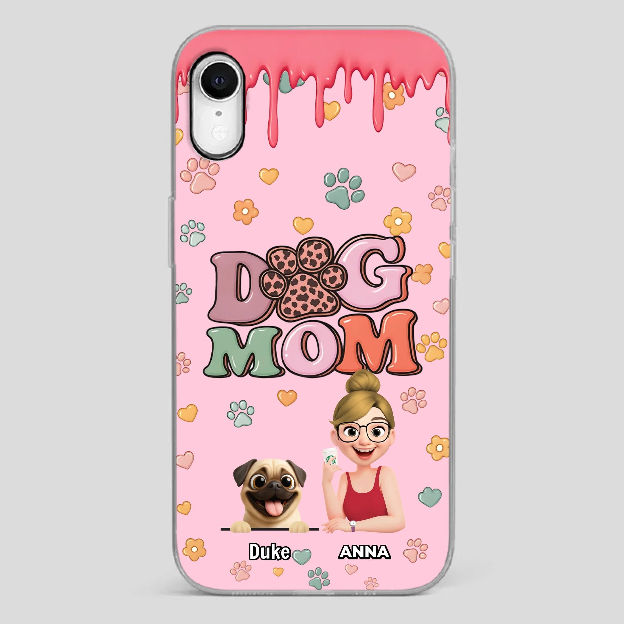 Custom Pug Phone Case – Lightweight, Durable, Fade-Resistant Design | 89Prints