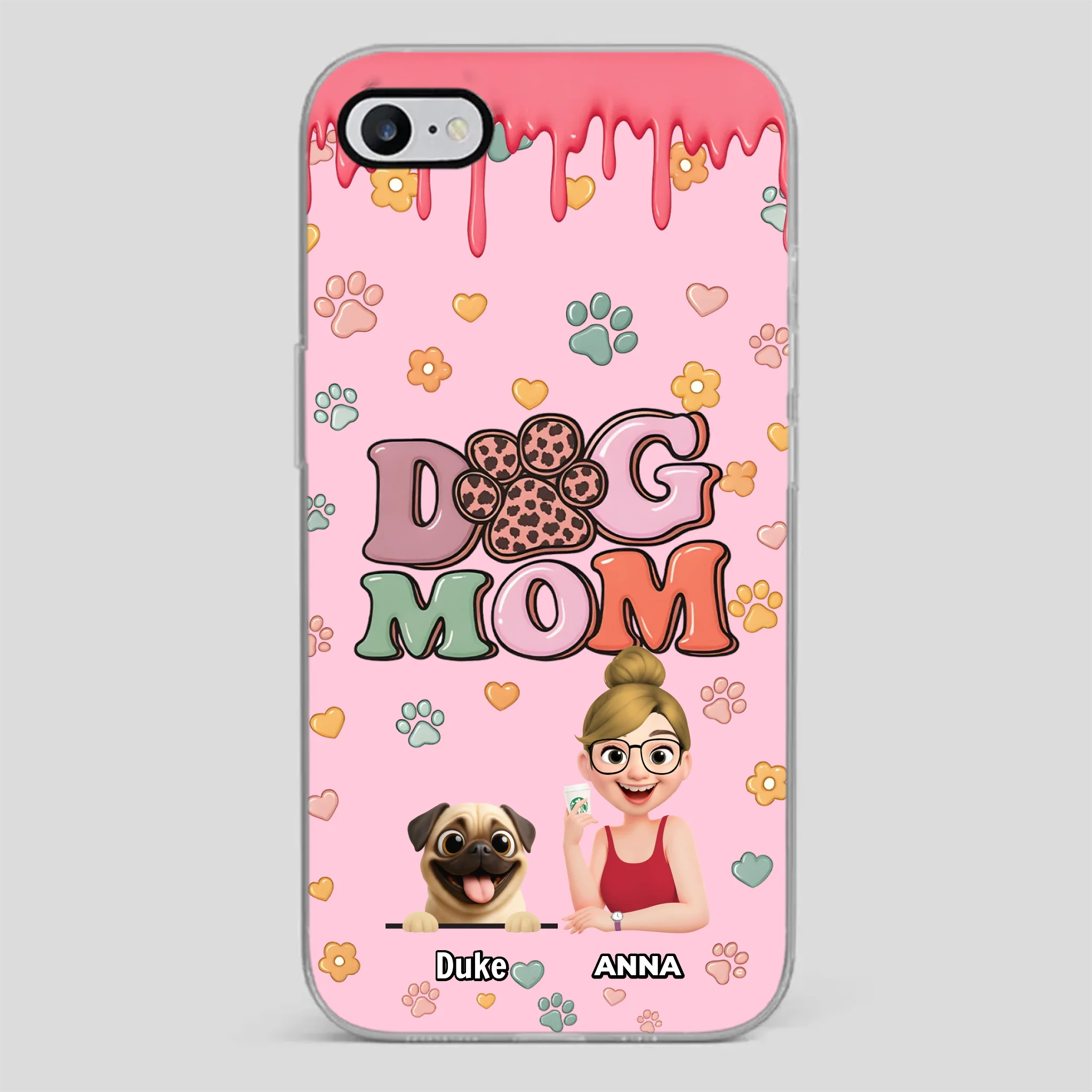 Custom Pug Phone Case – Lightweight, Durable, Fade-Resistant Design | 89Prints