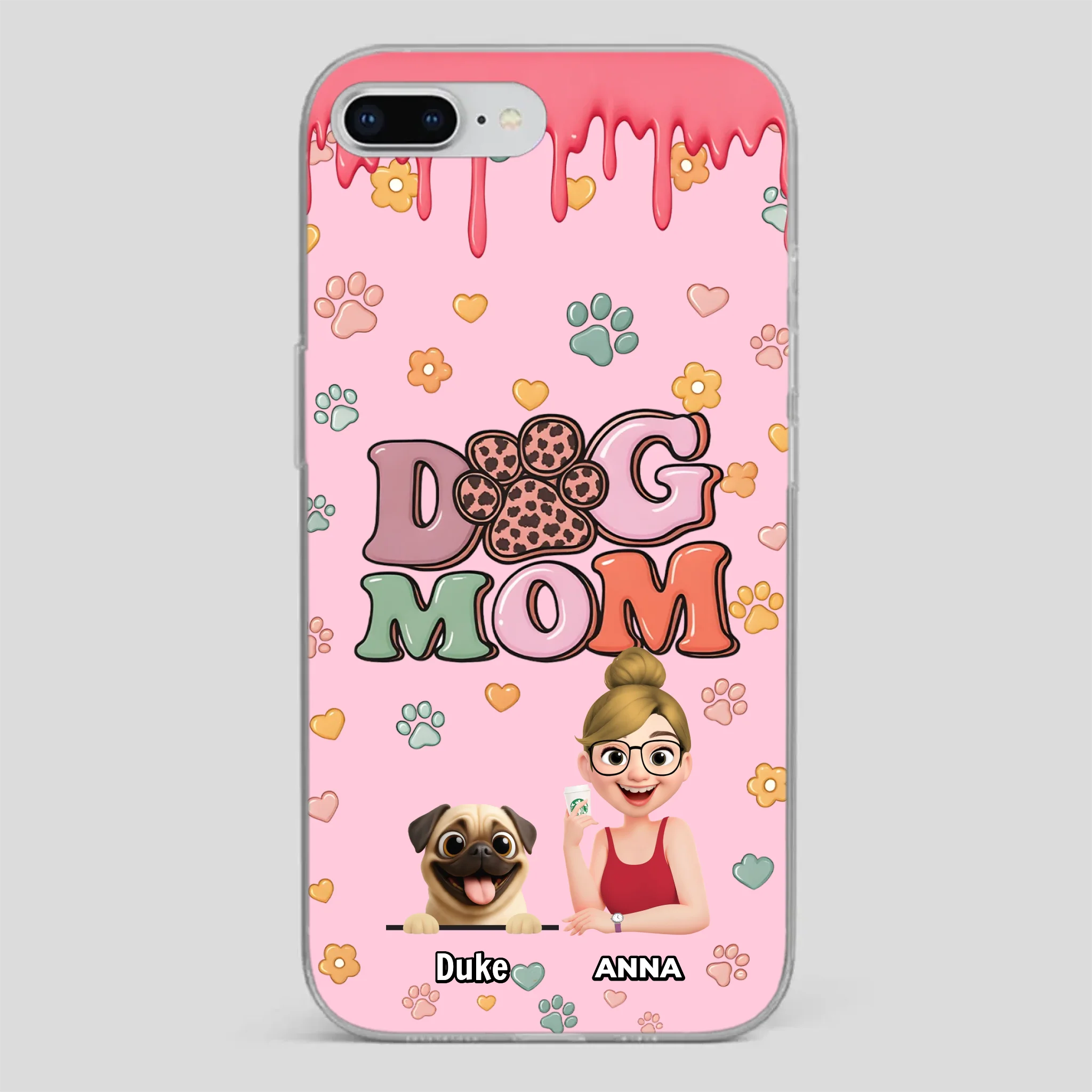 Custom Pug Phone Case – Lightweight, Durable, Fade-Resistant Design | 89Prints