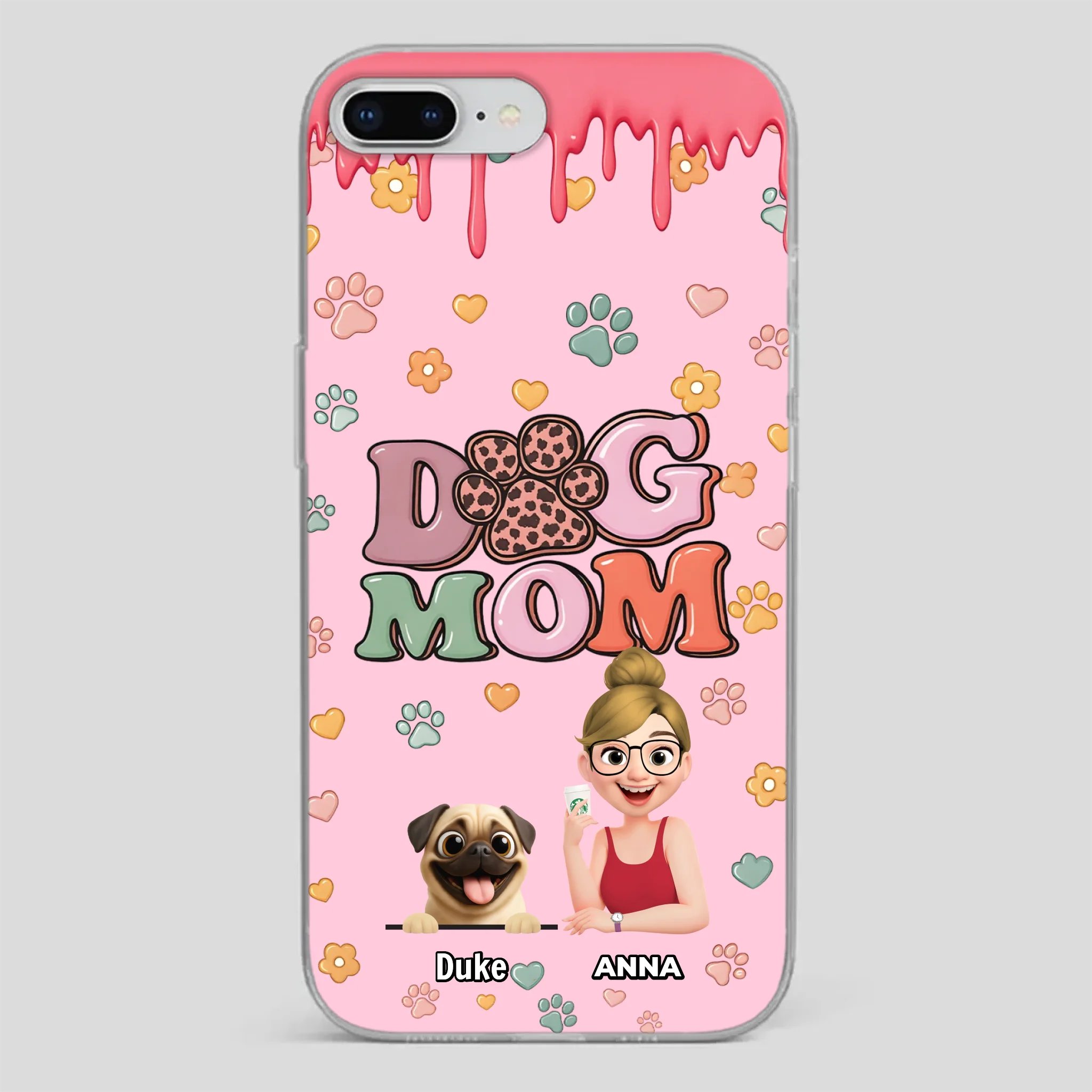 Custom Pug Phone Case – Lightweight, Durable, Fade-Resistant Design | 89Prints