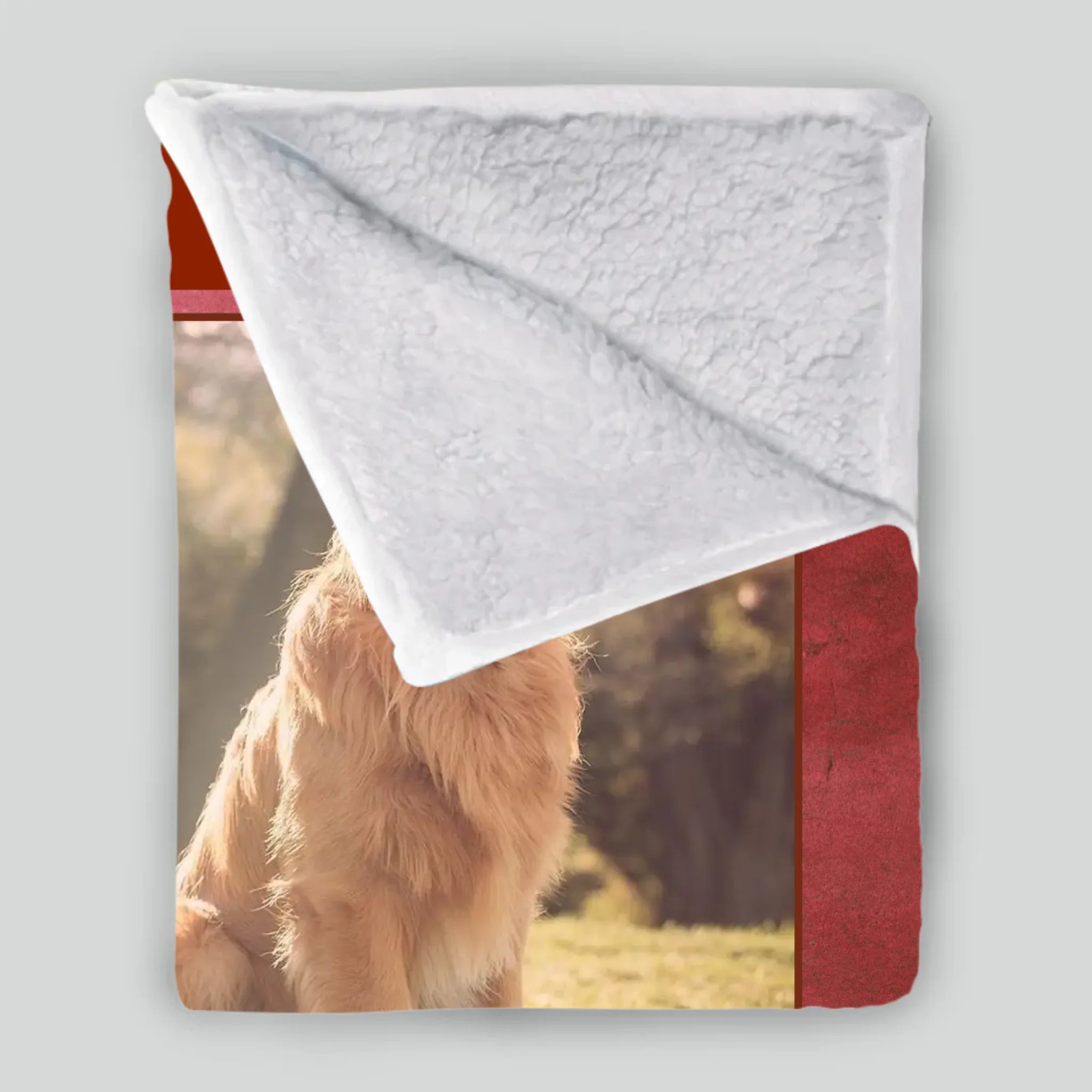 Custom Photo Dog Blanket - Don't Cry for Me Mom, Dog Presents For Humans - 89Prints