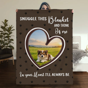 Customized Paws Dog Blanket - Snuggle This Blanket, Gift Ideas For Dog Owners - 89Prints