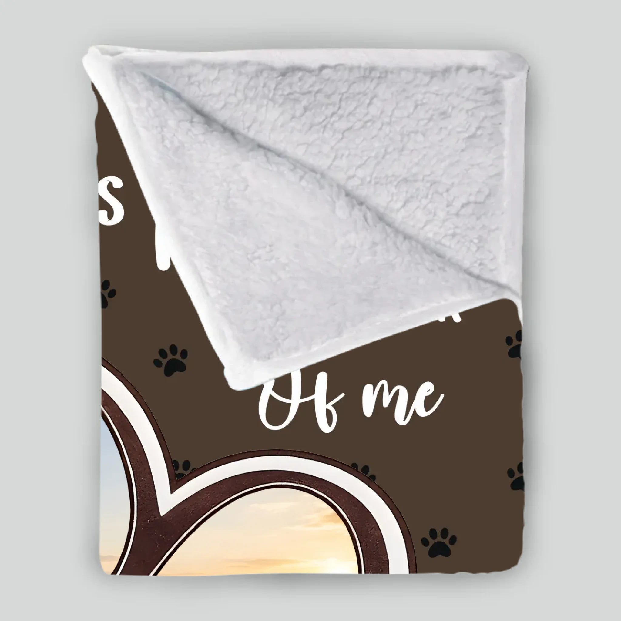 Customized Paws Dog Blanket - Snuggle This Blanket, Gift Ideas For Dog Owners - 89Prints