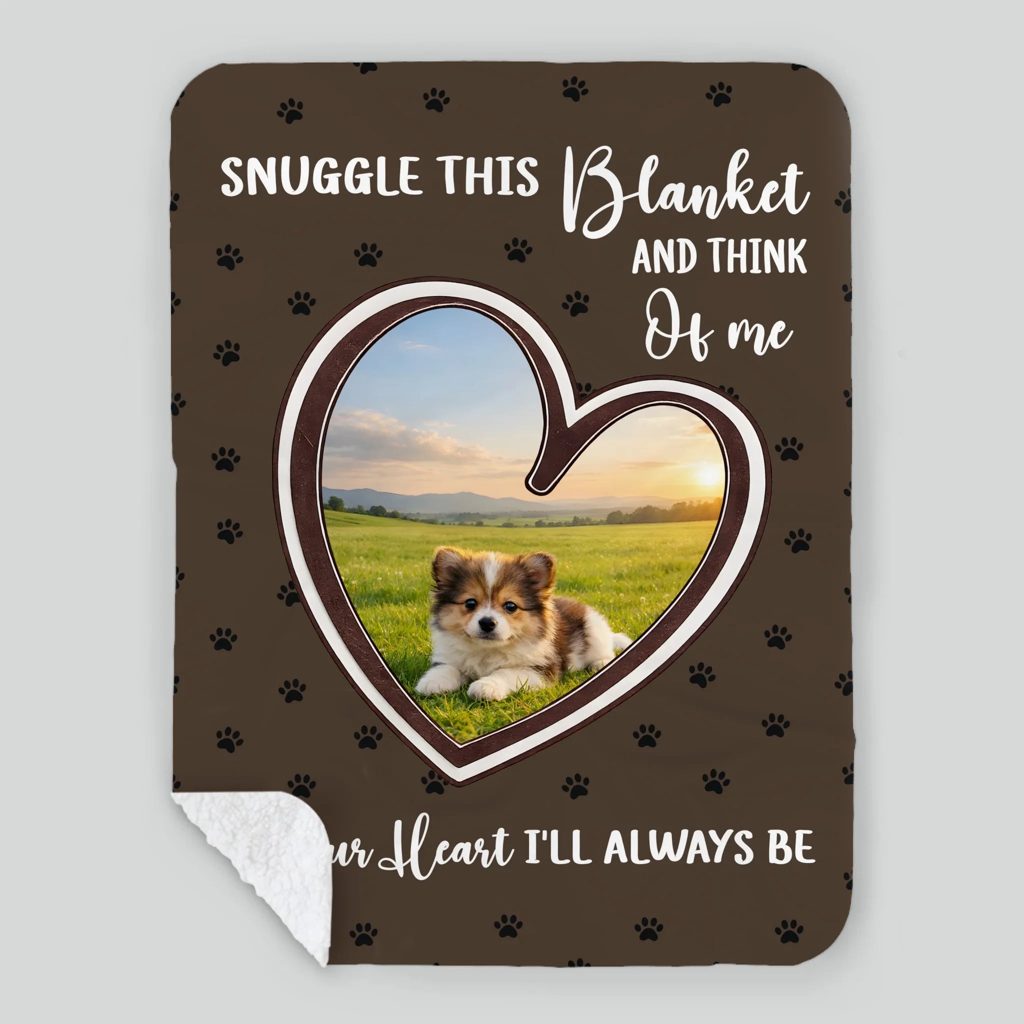 Customized Paws Dog Blanket - Snuggle This Blanket, Gift Ideas For Dog Owners - 89Prints