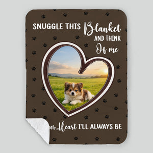 Customized Paws Dog Blanket - Snuggle This Blanket, Gift Ideas For Dog Owners - 89Prints
