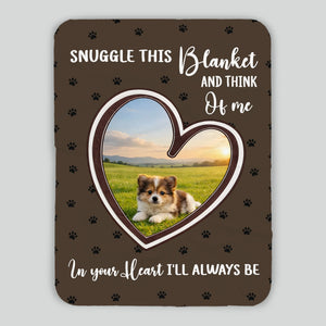 Customized Paws Dog Blanket - Snuggle This Blanket, Gift Ideas For Dog Owners - 89Prints