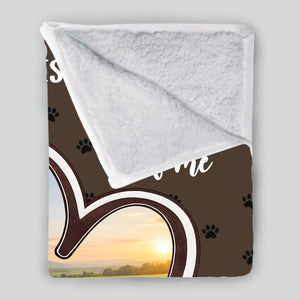 Customized Paws Dog Blanket - Snuggle This Blanket, Gift Ideas For Dog Owners - 89Prints