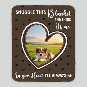 Customized Paws Dog Blanket - Snuggle This Blanket, Gift Ideas For Dog Owners - 89Prints