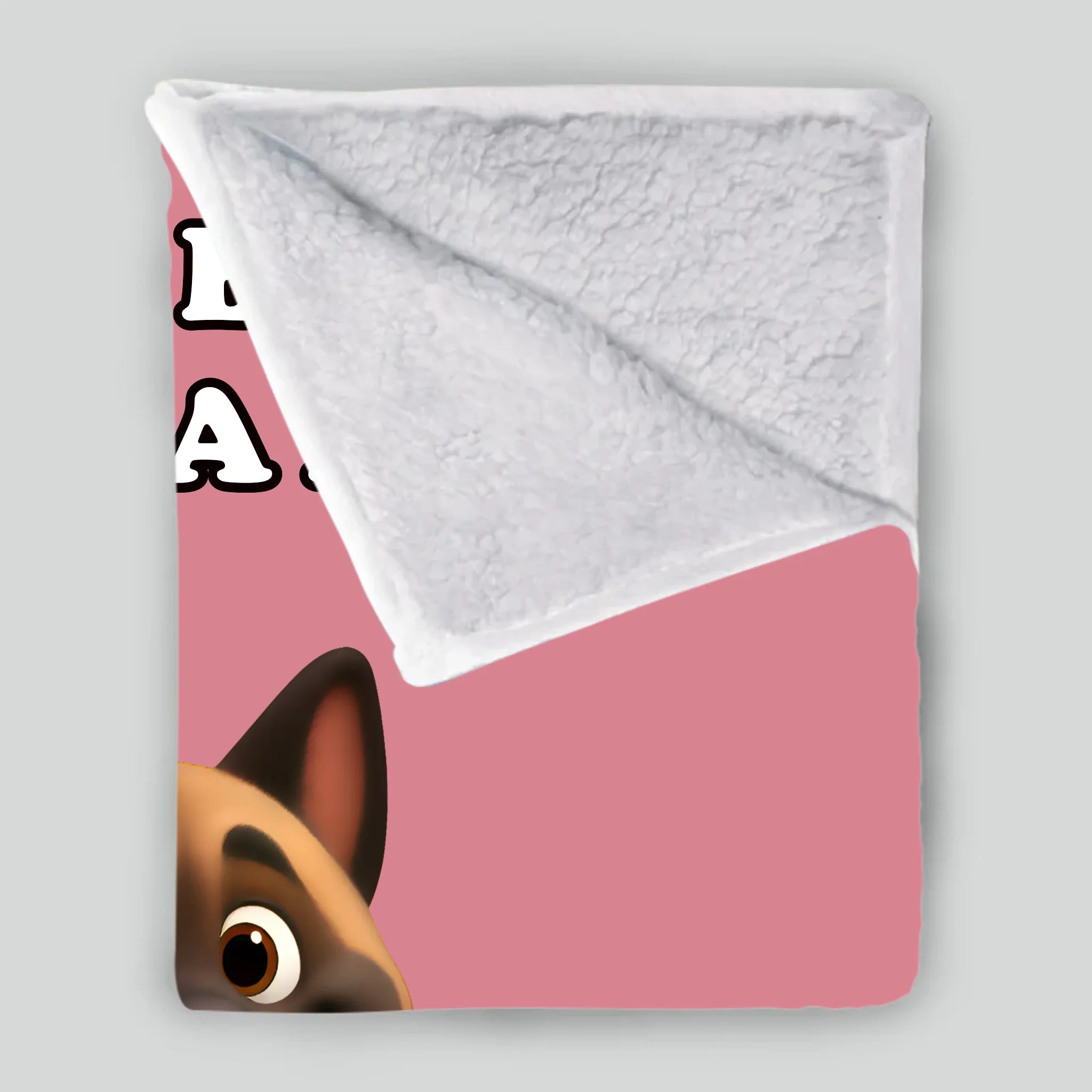 Customized Pretty Dog Blanket - “Life Is Better With Dogs” Quote with Cute Art for Dog Lovers - 89Prints