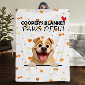 Customized Dog Print Blanket - Funny 
