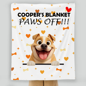 Customized Dog Print Blanket - Funny 