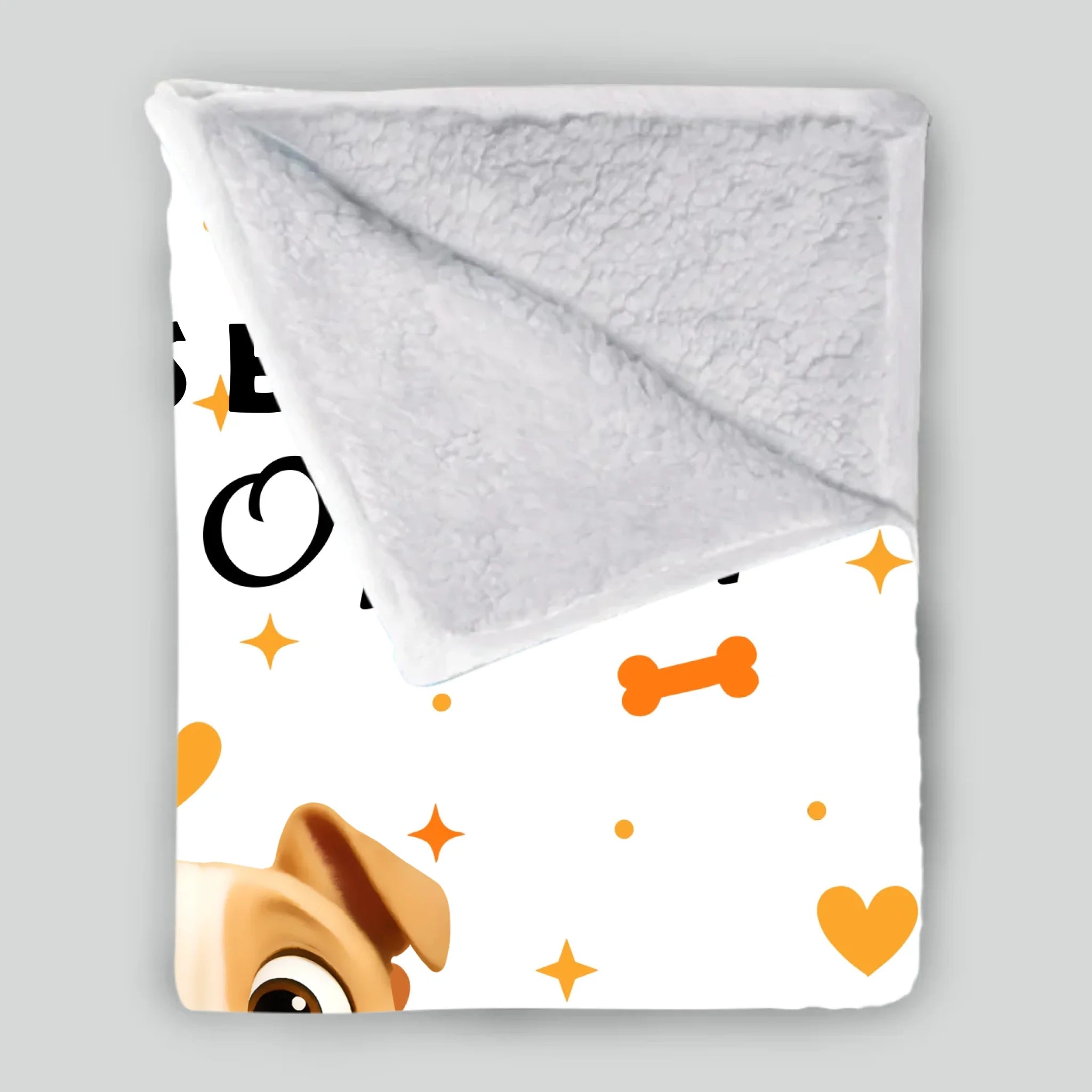 Customized Dog Print Blanket - Funny 