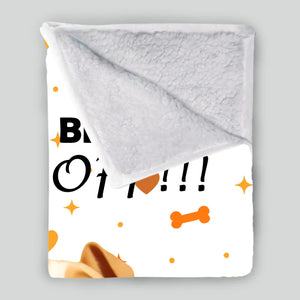 Customized Dog Print Blanket - Funny 