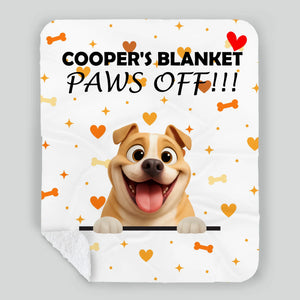 Customized Dog Print Blanket - Funny 