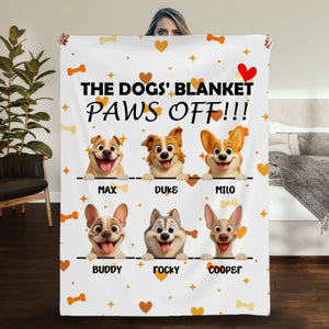 Customized Dog Print Blanket - Funny 