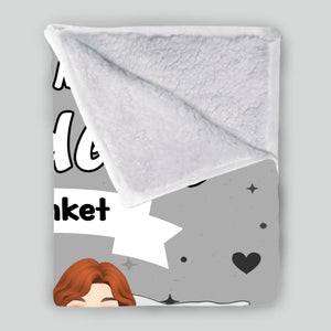 Personalised Blanket With Dogs On It - Multiple Dog Breeds and Human Character Graphic - 89Prints