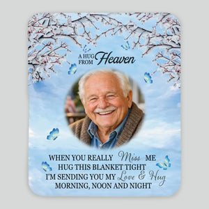 Personalized Remembrance Blanket – A Hug from Heaven to Warm Your Heart - 89Prints