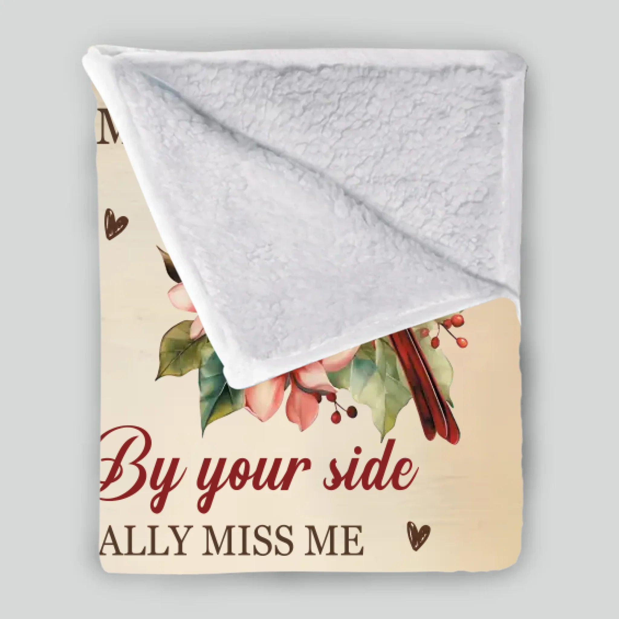 Personalized Memorial Blanket with Name and Photo – Custom Tribute Gift - 89Prints