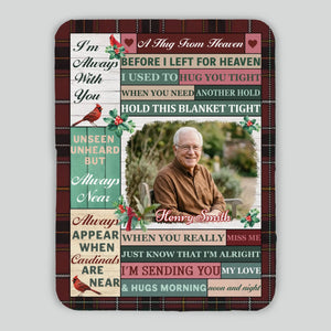 Custom Memory Blanket – Always With You, Forever in My Heart - 89Prints