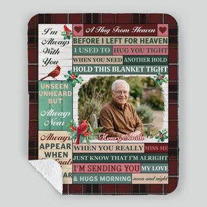 Custom Memory Blanket – Always With You, Forever in My Heart - 89Prints