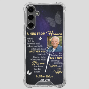 Heavenly Hug Grandpa Case – Personalized Memorial Gift Under the Night Sky - 89Prints