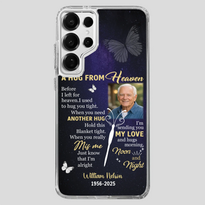 Heavenly Hug Grandpa Case – Personalized Memorial Gift Under the Night Sky - 89Prints