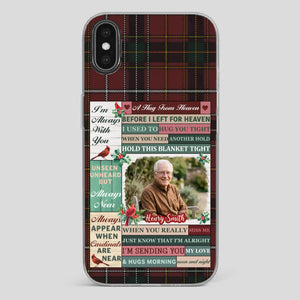 Personalized “I’m Always With You” Grandpa Phone Case – Cardinal Memorial Gift - 89Prints
