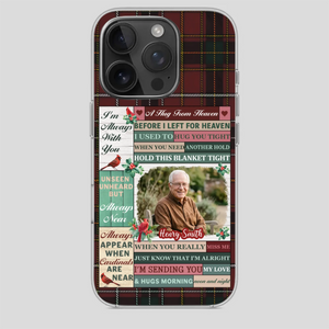 Personalized “I’m Always With You” Grandpa Phone Case – Cardinal Memorial Gift - 89Prints