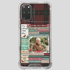 Personalized “I’m Always With You” Grandpa Phone Case – Cardinal Memorial Gift - 89Prints