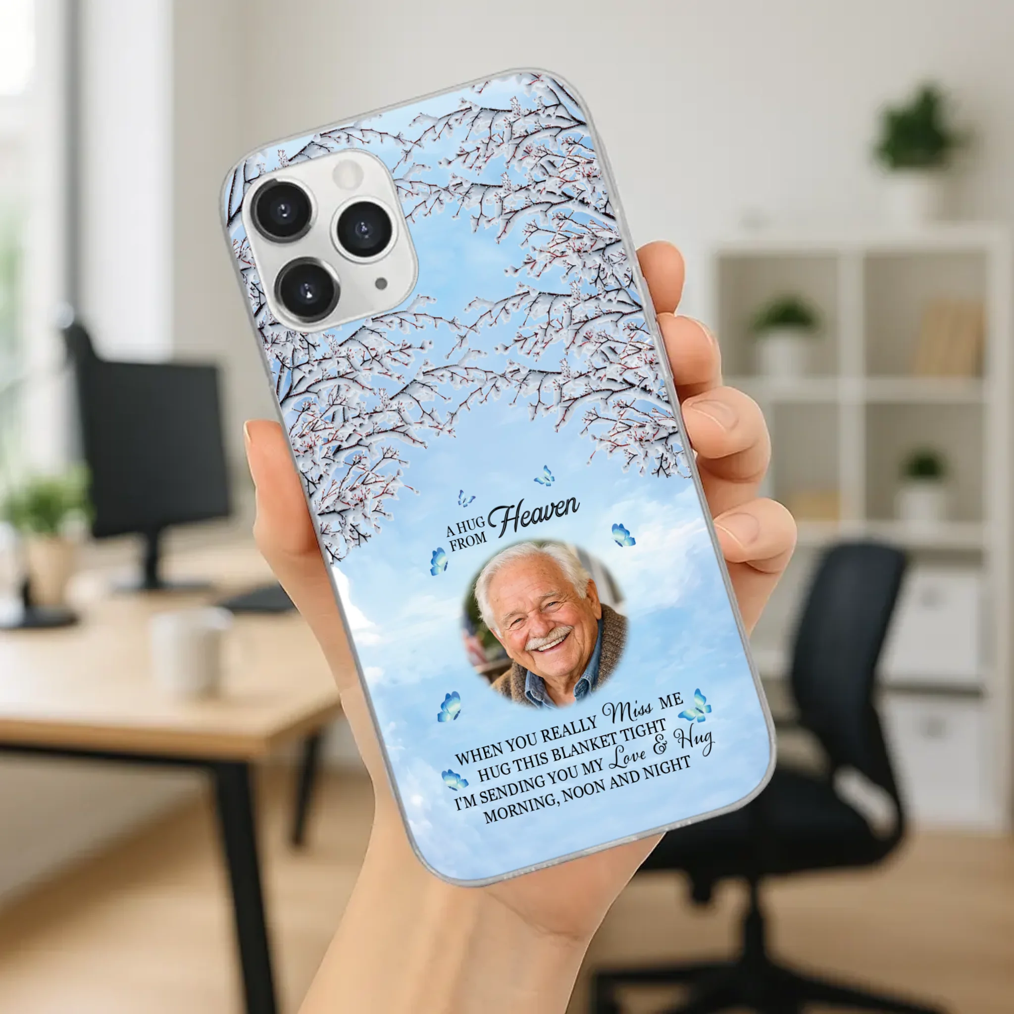 We Miss You Grandpa – Personalized Memorial Phone Case - 89Prints