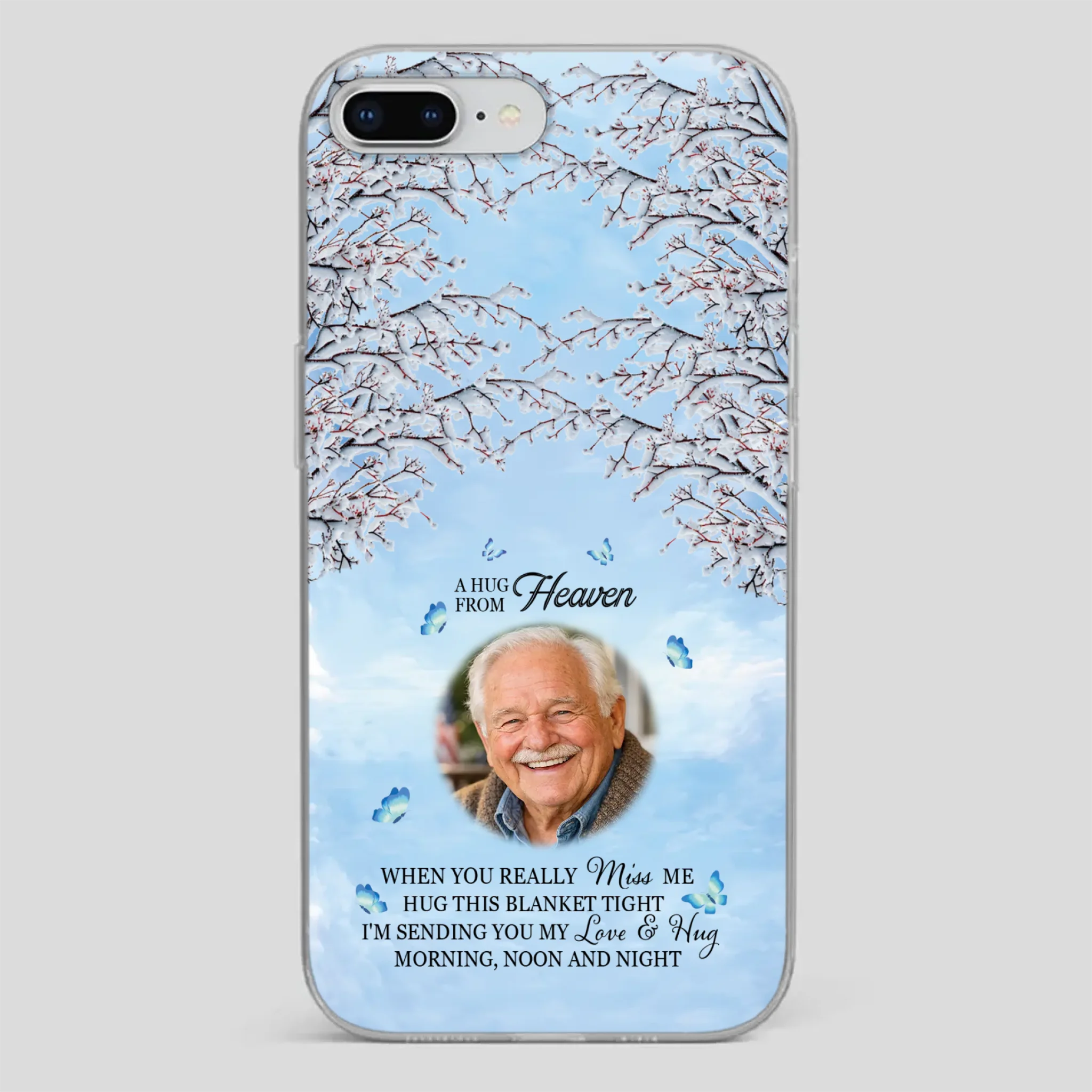 We Miss You Grandpa – Personalized Memorial Phone Case - 89Prints