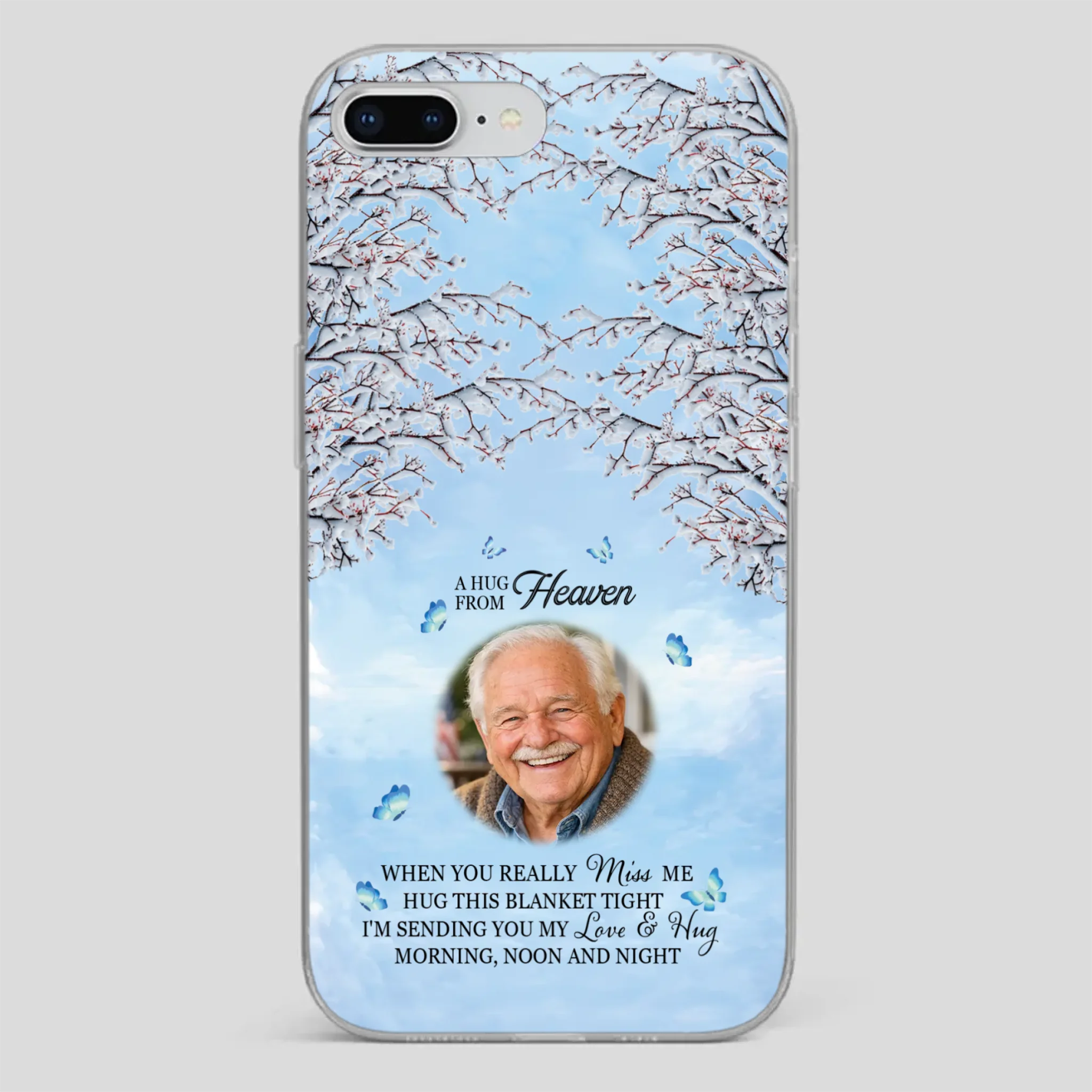 We Miss You Grandpa – Personalized Memorial Phone Case - 89Prints