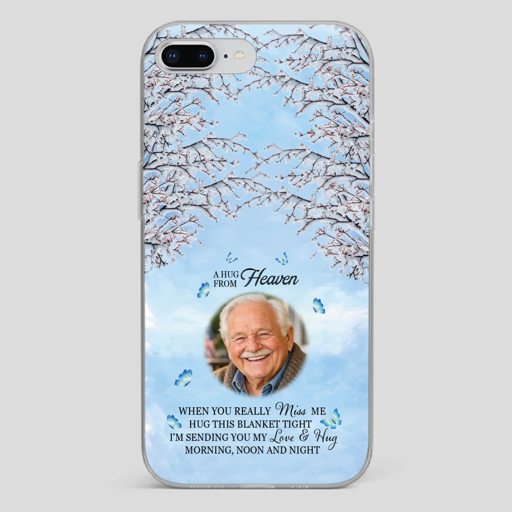 We Miss You Grandpa – Personalized Memorial Phone Case - 89Prints