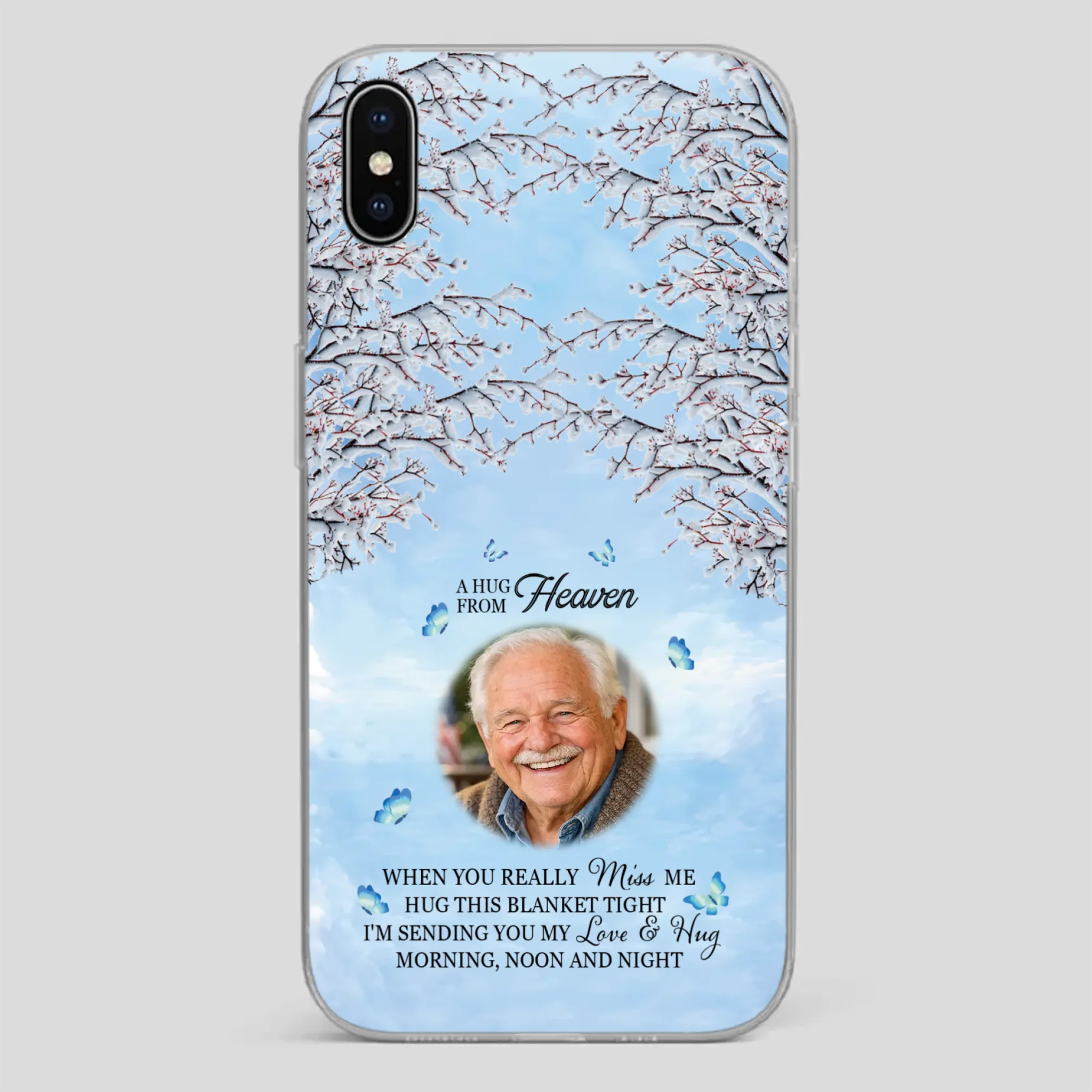 We Miss You Grandpa – Personalized Memorial Phone Case - 89Prints