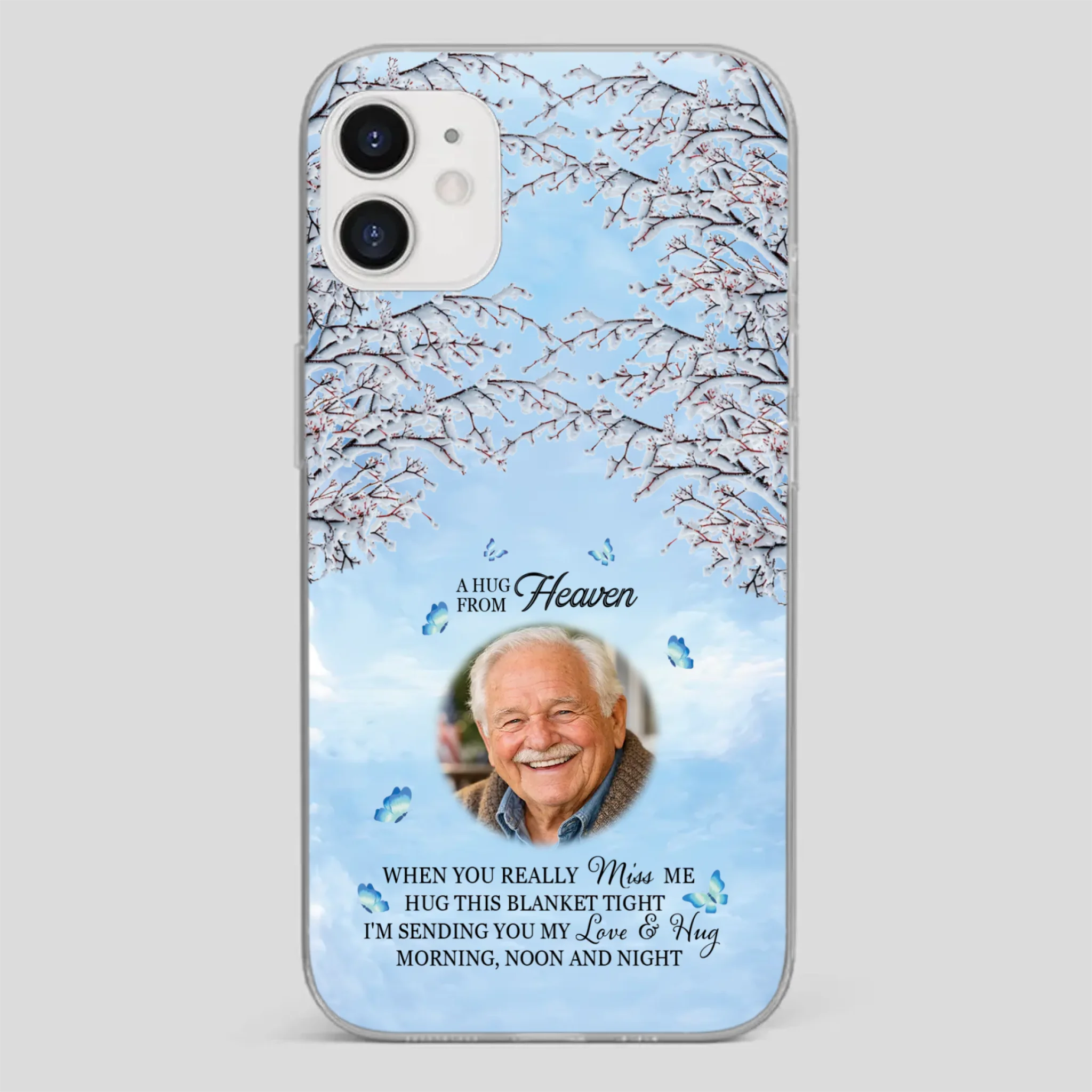 We Miss You Grandpa – Personalized Memorial Phone Case - 89Prints